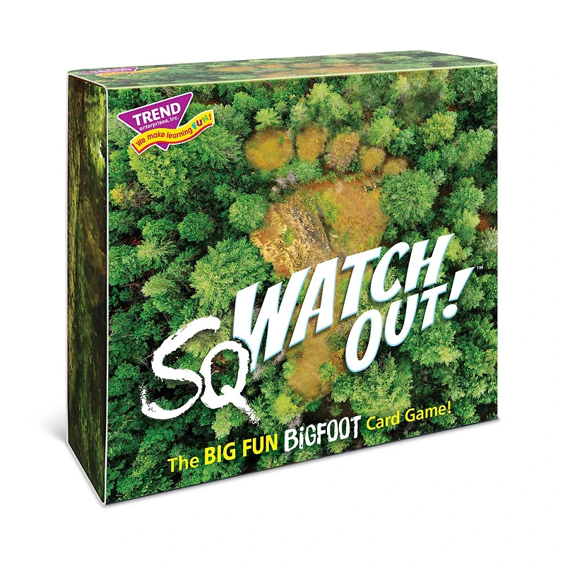 Trend Enterprises® sqWATCH OUT! The Fun Bigfoot Card Game