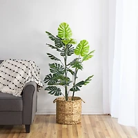 4ft. Potted Artificial Monstera Plant