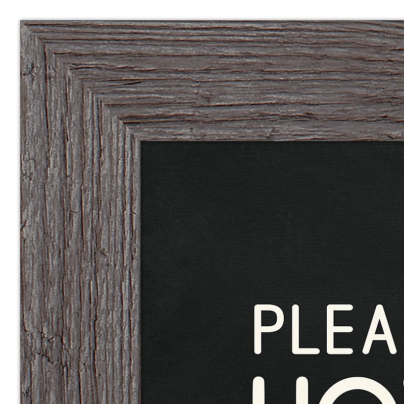 Save Hot Water 11" x 14" Western Gray Framed Print