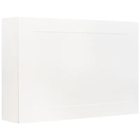 JAM Paper 5" x 6" White Panel Blank Flat Note Cards