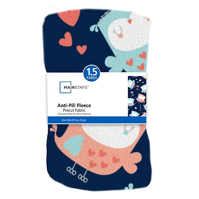 Camelot Fabrics Owl Fleece Precut Set