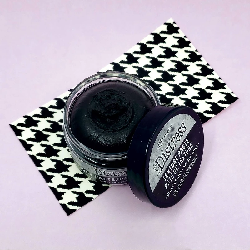Tim Holtz® Distress® Black Opaque Texture Paste