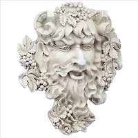 Design Toscano Bacchus Harvest God Green Man Wall Sculpture