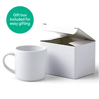 Cricut® 10oz. White Stackable Ceramic Mug Blanks, 4ct.