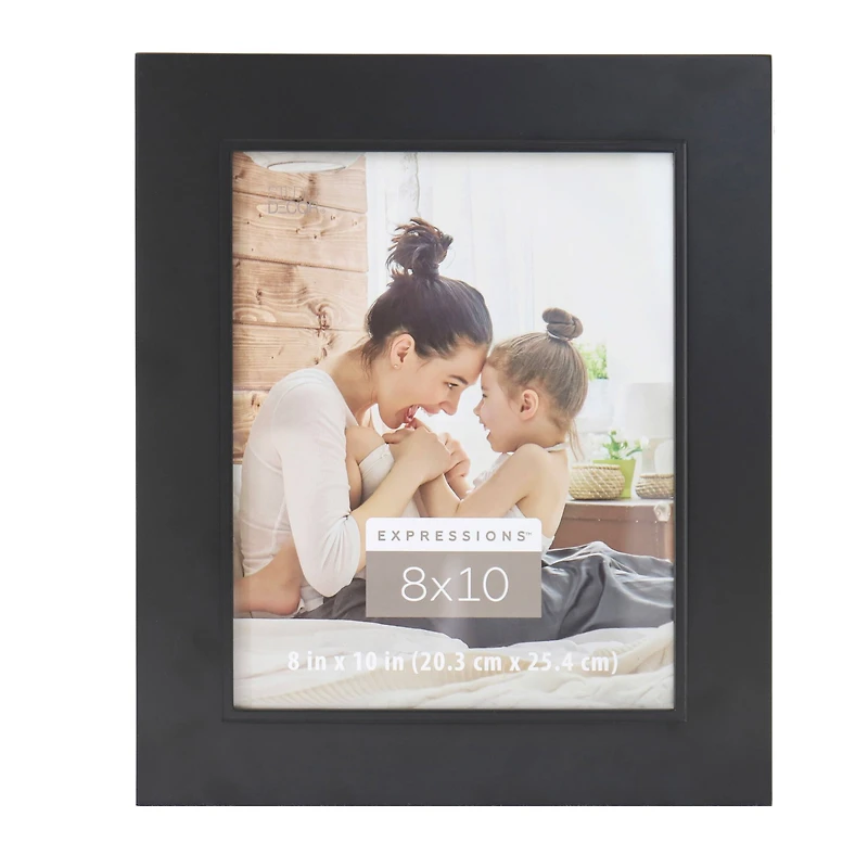 Expressions™ 8" x 10" Black Frame by Studio Décor®