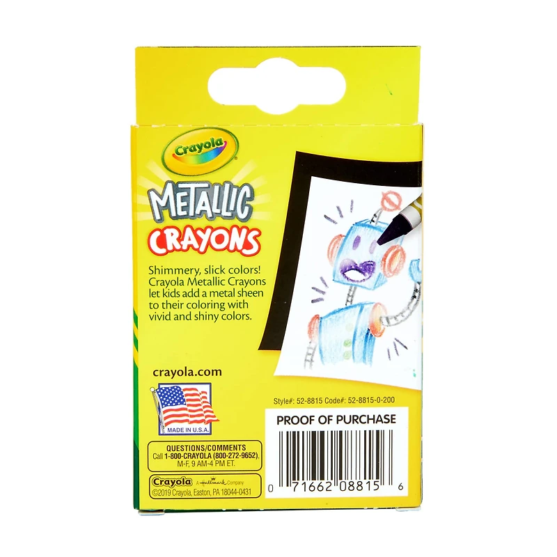Crayola® Metallic Crayons, 24ct.