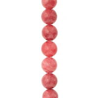 12 Pack:  Coral Round Stone Beads, 10mm by Bead Landing™