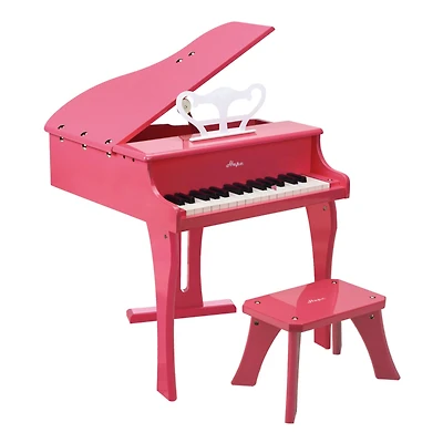Hape Happy Grand Piano Pink Wooden Musical Instrument