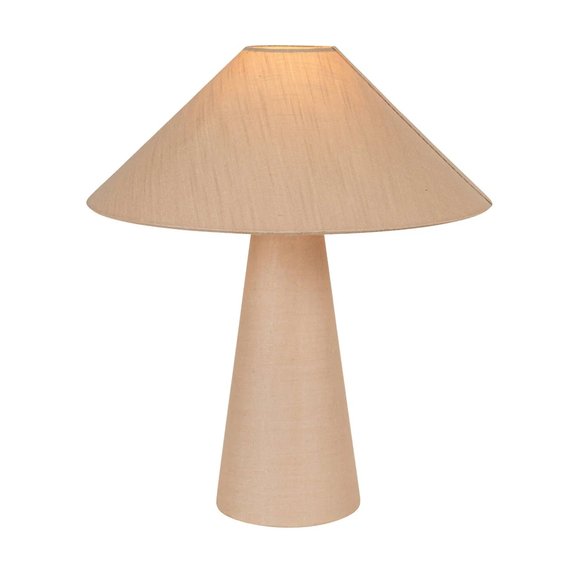 Hello Honey® 22" Lumina Natural Linen Table Lamp