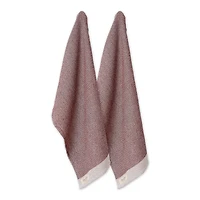 DII® Redwood Washed Waffle Dish Towels, 2ct.
