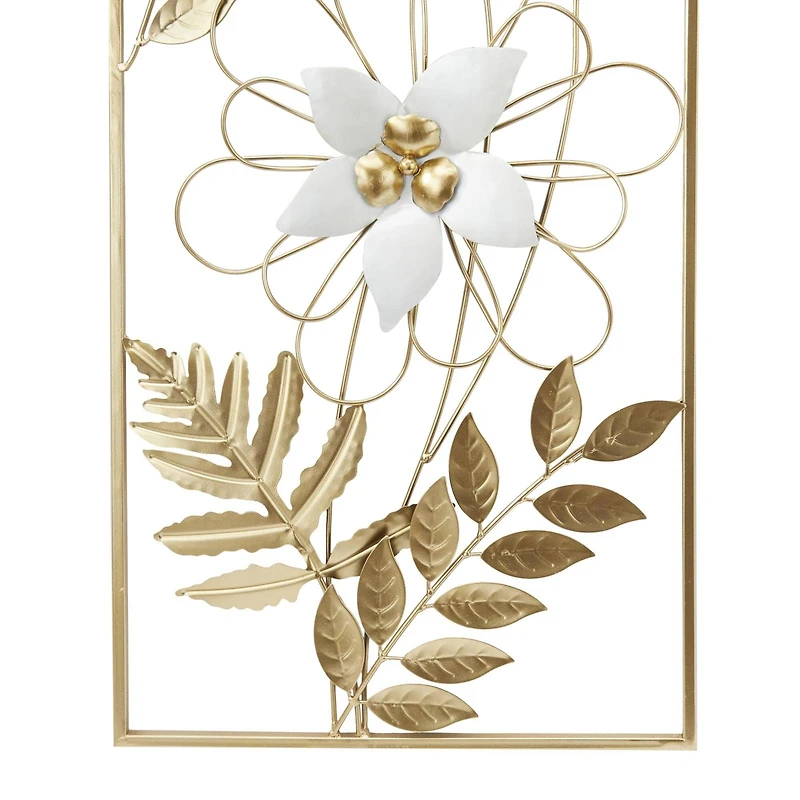 Gold Metal Coastal Wall Décor Set