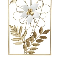 Gold Metal Coastal Wall Décor Set
