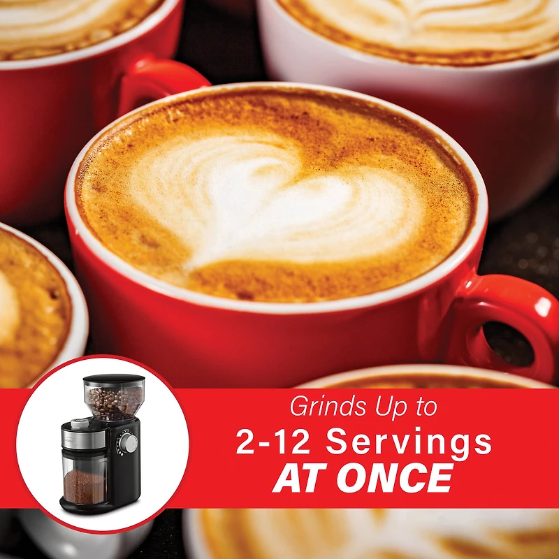 Brentwood 8oz. 150-Watt Automatic Burr Coffee Bean Grinder Mill