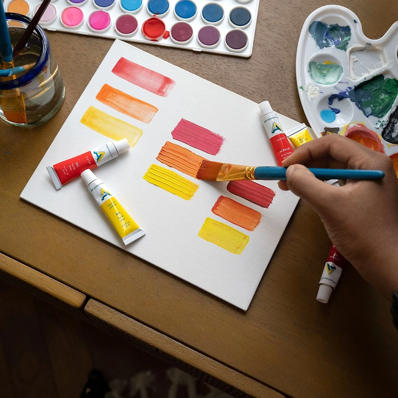 Fredrix Artist Series 8" x 10" Primed Mixed Media Archival Canvas Board