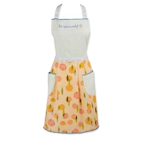 Orange Zest Printed Apron