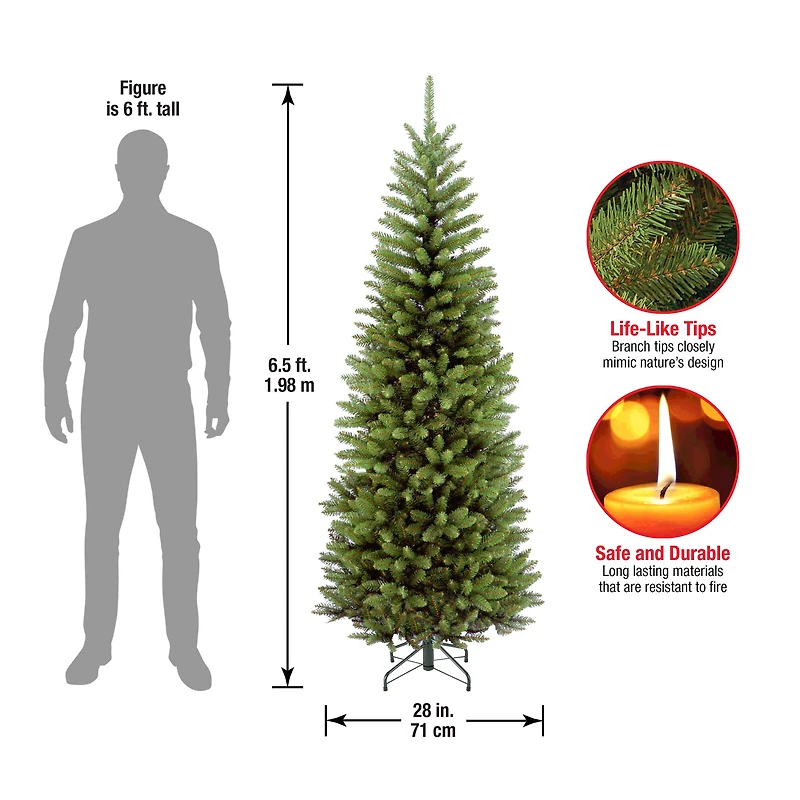 6.5ft. Unlit Kingswood® Fir Artificial Christmas Tree