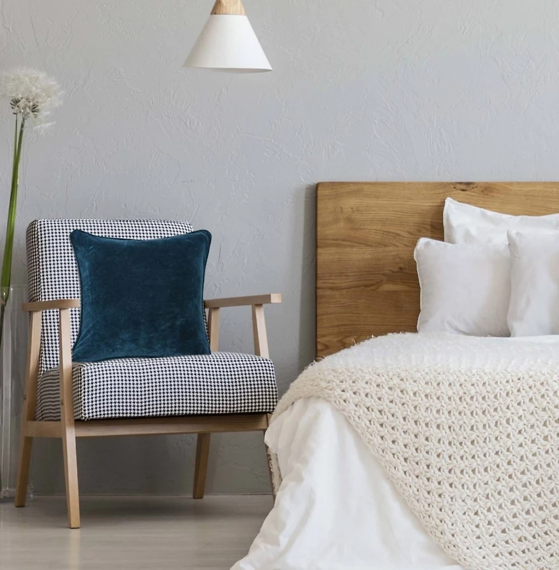 Hello Honey® Dark Blue Velvet Pillow Cover