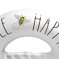 Rae Dunn Bee Happy Chair Lounger