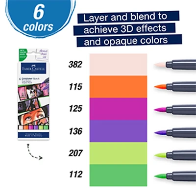 Faber-Castell® Graphic Novel Goldfaber Sketch Markers