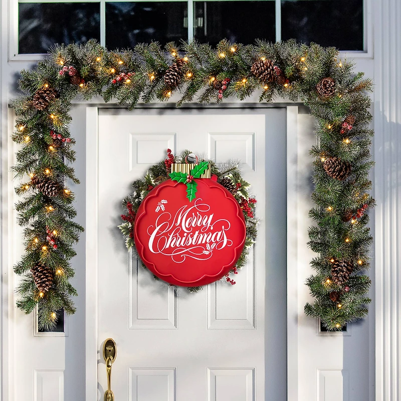 Glitzhome® 24" Metal Ornament Yard Stake