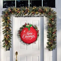 Glitzhome® 24" Metal Ornament Yard Stake