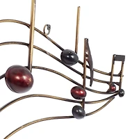 Brown Metal Traditional Wall Decor, 26" x 18"