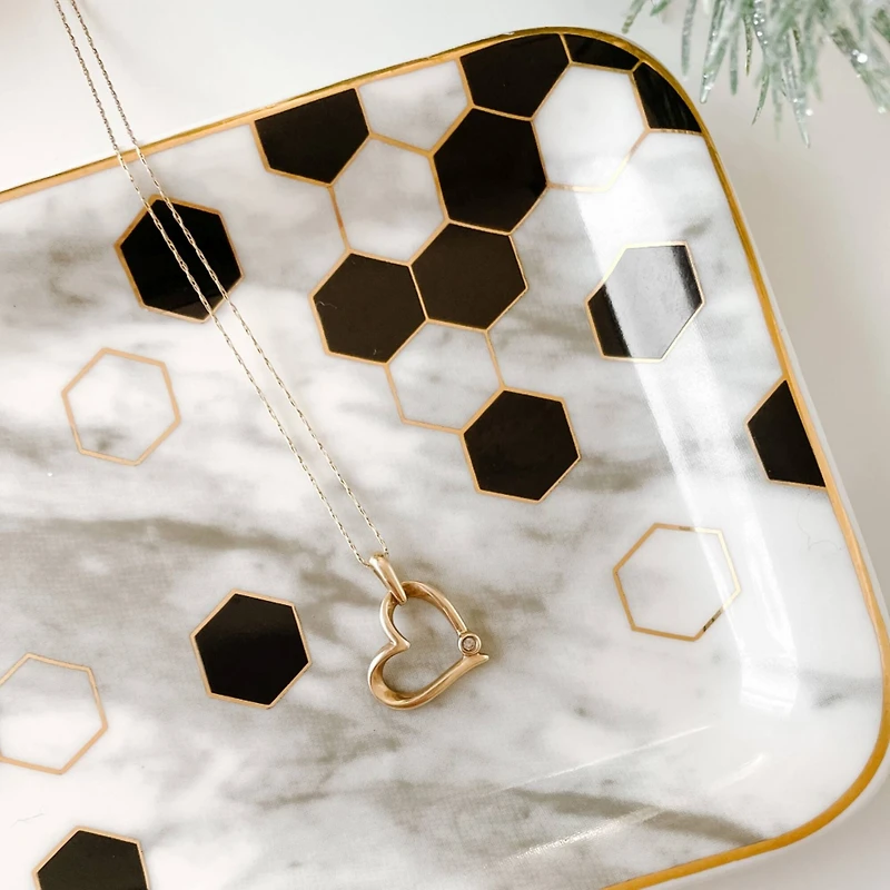 Kate Aspen® Marble Trinket Dish