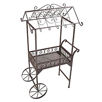 Design Toscana 56.5" Jardin a la Francaise Flower Pushcart