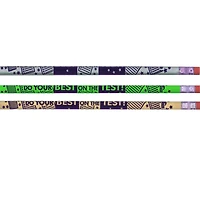 Do Your Best on the Test Pencils, 12 Per Pack, 12 Packs
