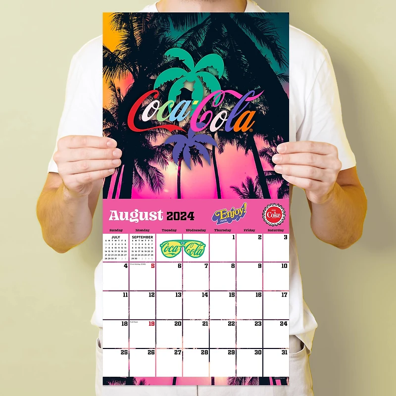 TF Publishing 2024 Coca Cola: Festival of Life Wall Calendar