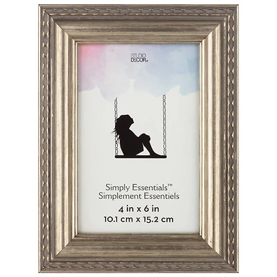 Simply Essentials™ Silver Scallop Edge Frame by Studio Décor
