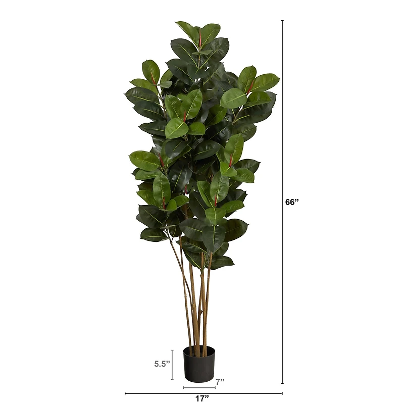 5.5ft. Potted UV Resistant Oak Tree