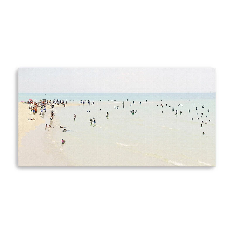 Beach Scene No. 18 Canvas Giclee