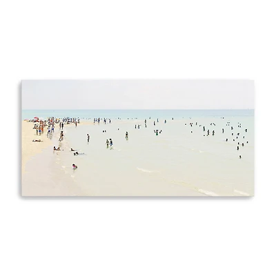 Beach Scene No. 18 Canvas Giclee