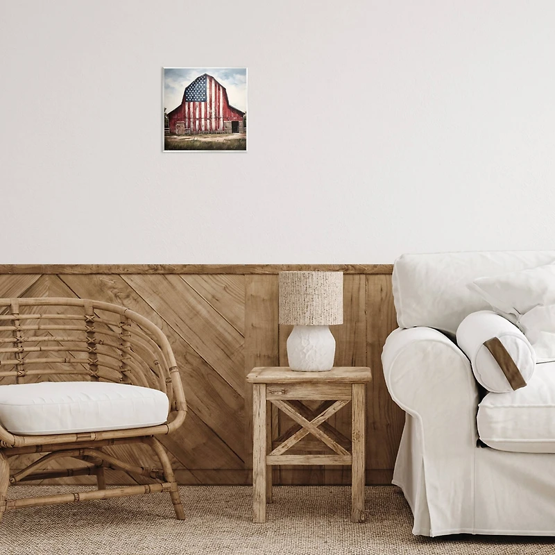 Stupell Industries Americana Barn View Wall Plaque Art