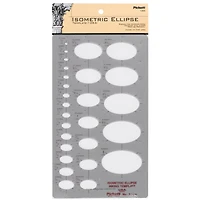 Pickett Isometric Ellipse Inking Template