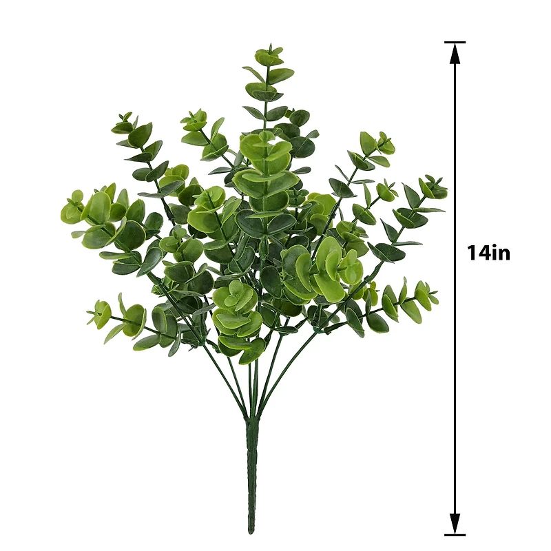 14" Green Eucalyptus Bush by Ashland®