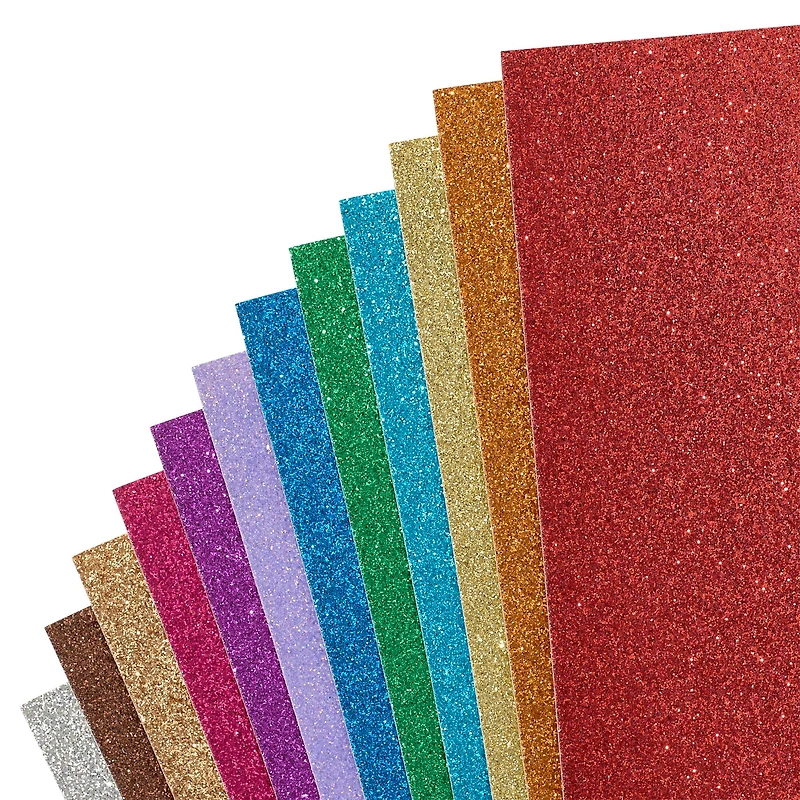 6 Packs: 48 ct. (288 total) Glitter Paper Pad by Recollections®, 4.5" x 6.5"