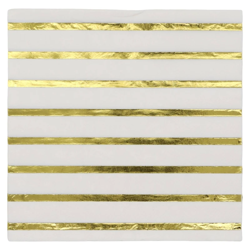 Gold Stripes Lunch Napkins, 20ct. by Celebrate It™