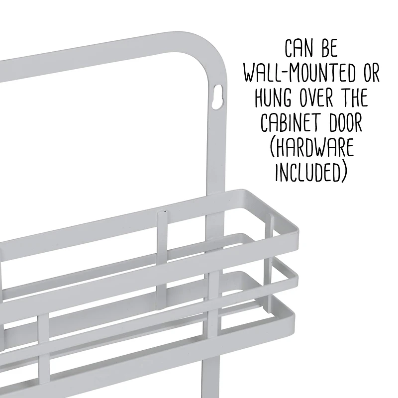 Honey Can Do 2 Tier Modern Wall Spice Rack