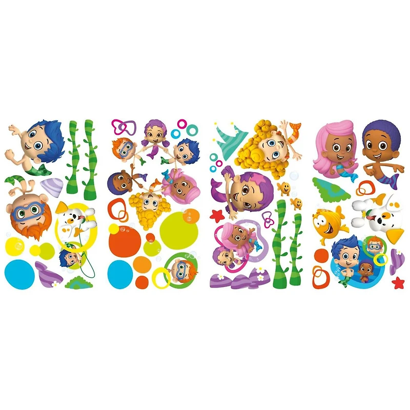 RoomMates Bubble Guppies Peel & Stick Wall Decals