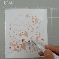 Daisy Pattern Permanent Vinyl by Make Market®