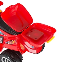 Toy Time Red Ride-On 3 Wheel Motorcycle