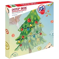 Diamond Dotz® Merry Christmas Tree Diamond Box Painting Kit
