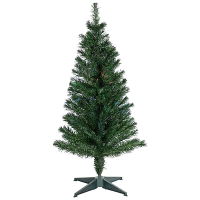 4ft. Fiber Optic Color Changing Pine Artificial Christmas Tree