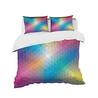 Designart 'Geometric Pattern' Modern & Contemporary Bedding Set