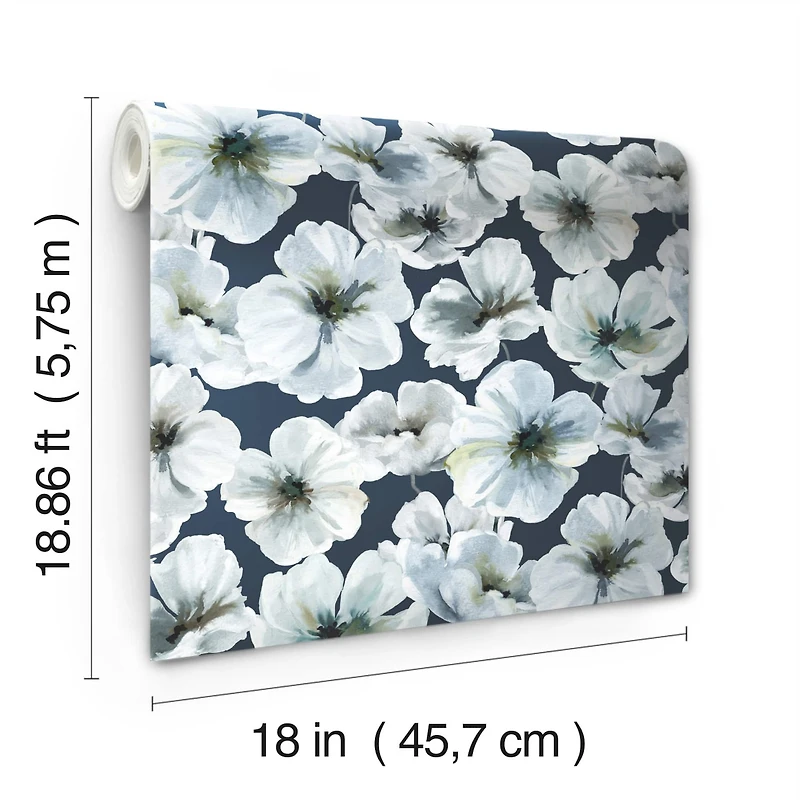 RoomMates Tamara Day Hawthorn Blossom Peel & Stick Wallpaper