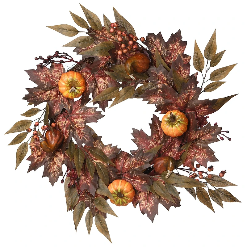 24" Autumn Ivy Wreath