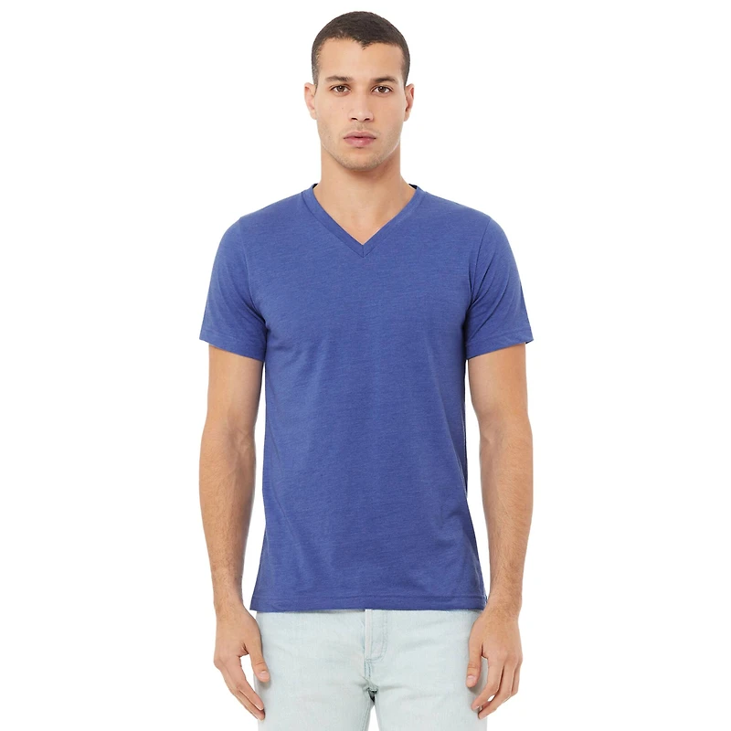 6 Pack: BELLA+CANVAS® Short Sleeve V-Neck Adult Unisex Jersey T-Shirt