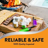 Assorted BIC® EZ Reach Lighters, 2ct.